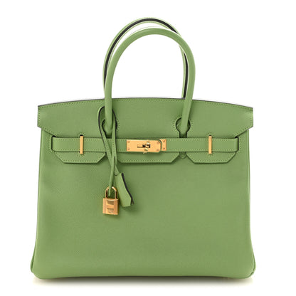 Hermes Epsom Birkin 30 Vert Criquet 1 of 10