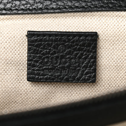 Gucci Pebbled Calfskin Small Dionysus Shoulder Bag Black 6 of 9