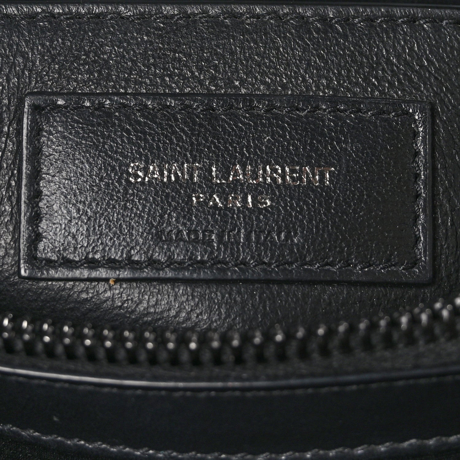 Saint Laurent Calfskin Y Quilted Monogram Monochrome Small Loulou Chain Satchel Black 8 of 13