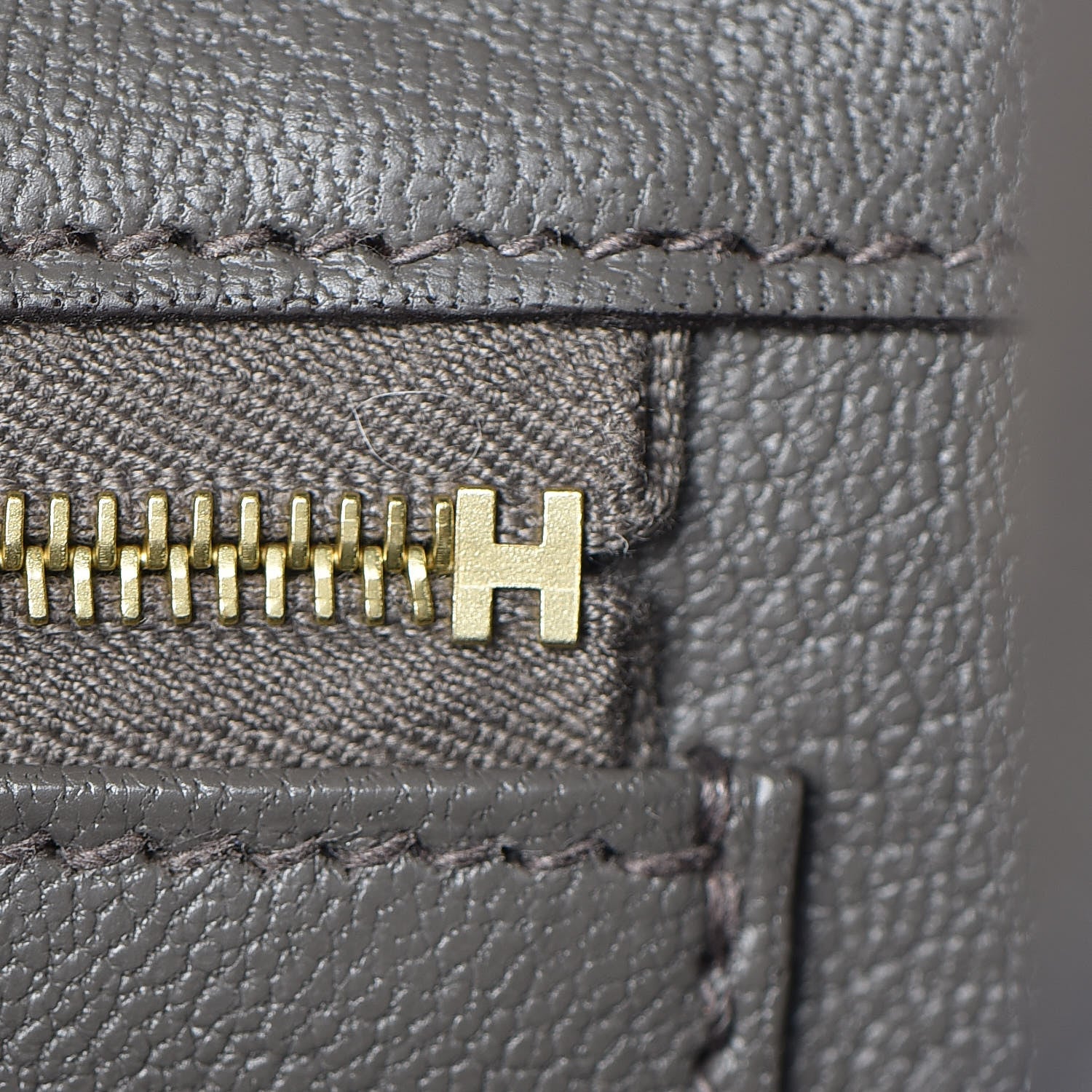 Hermes Togo Birkin 30 Etain 10 of 33