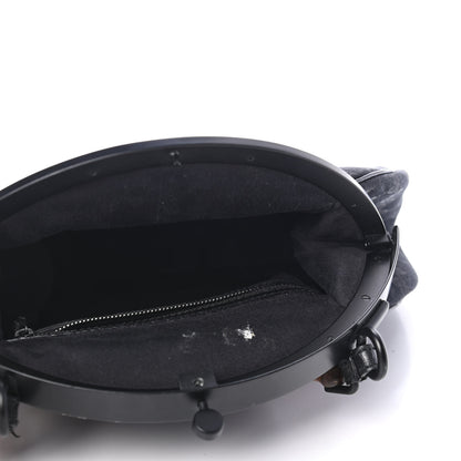 Gucci Monogram Bamboo Top Handle Bag Black 3 of 4