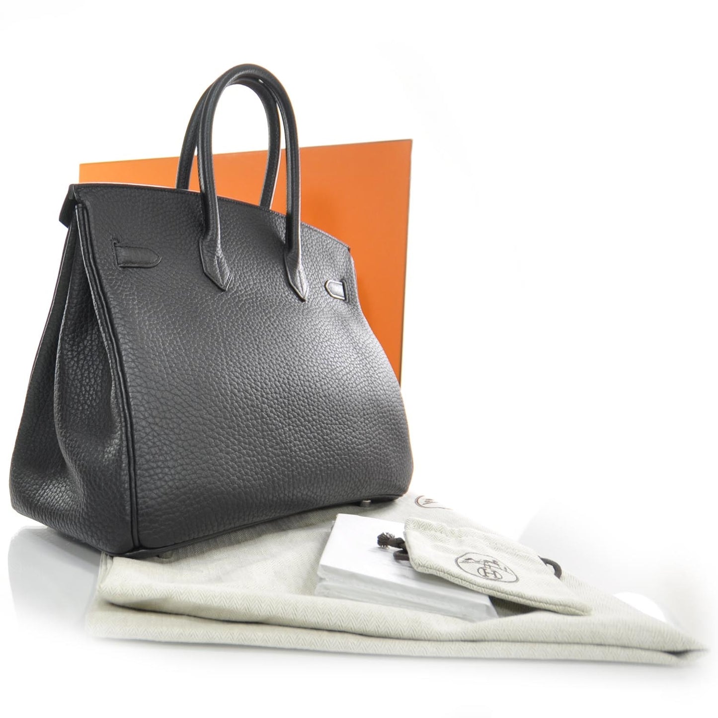 Taurillon Clemence BIRKIN 35 Black