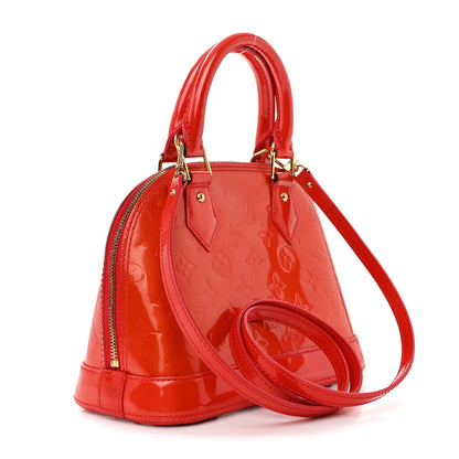 Louis Vuitton Vernis Alma BB Rose Litchi 3 of 11