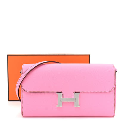 Hermes Epsom Constance Wallet To Go 5P Pink 13 of 13