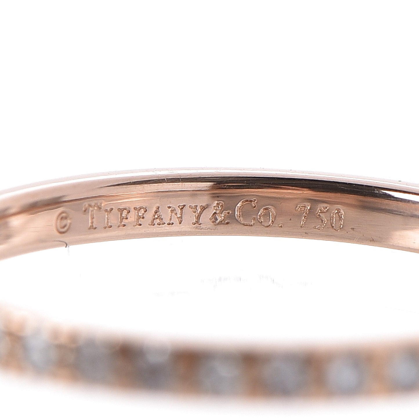 18K Rose Gold Diamond Novo Ring 50 5.5