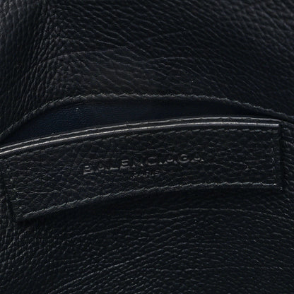 Balenciaga Grained Calfskin S Tube Black 6 of 10