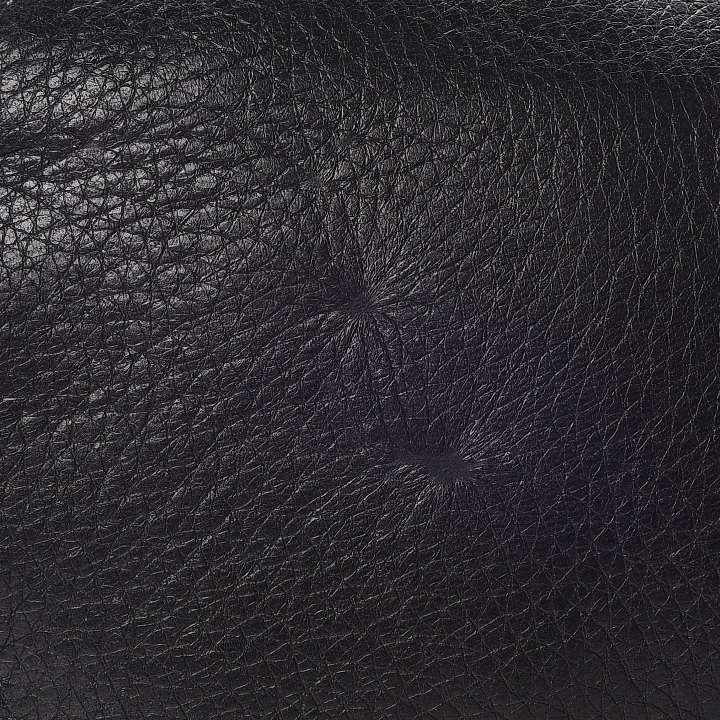 Cervo Deerskin Ring Shoulder Bag Black