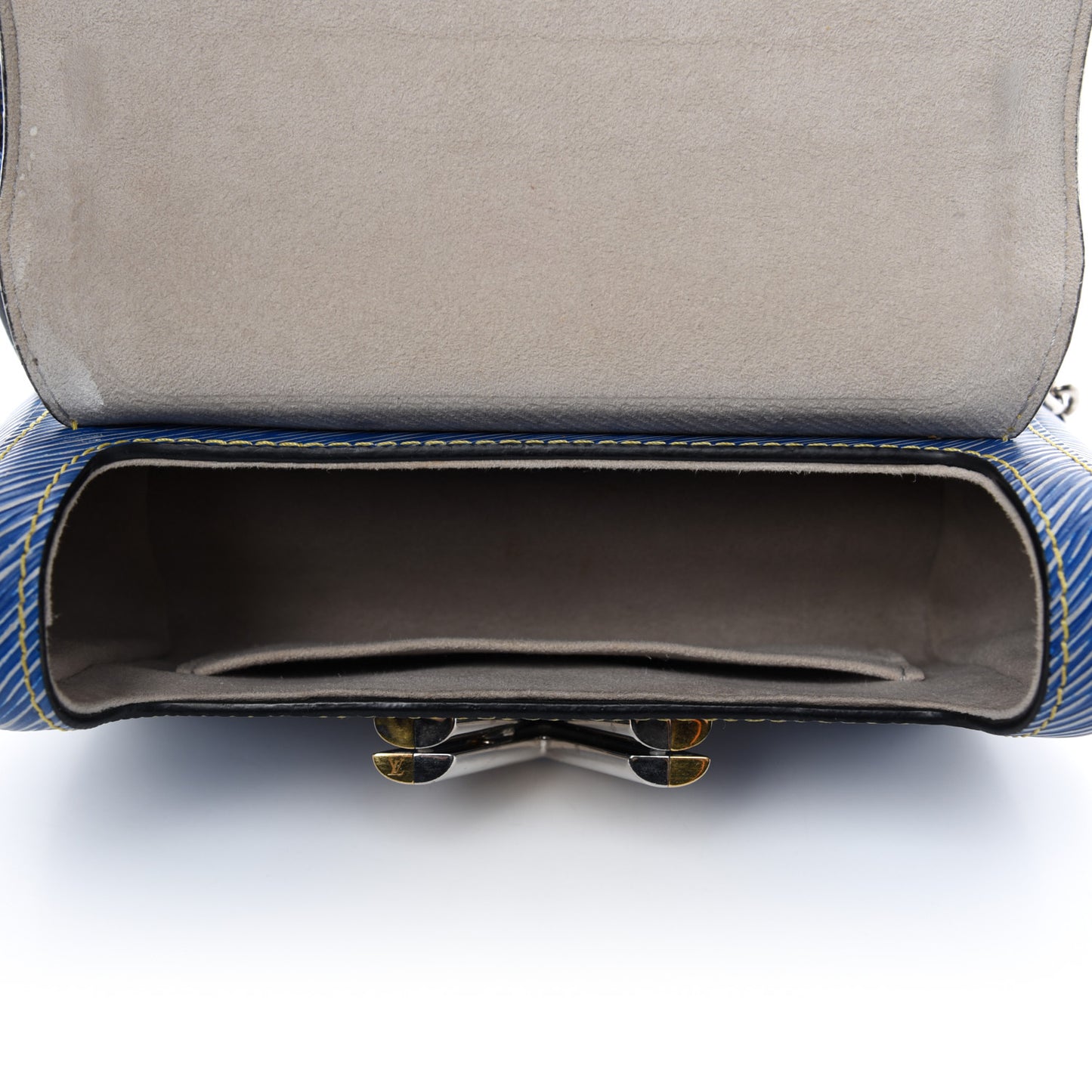 Epi Twist Shoulder Bag PM Denim Light