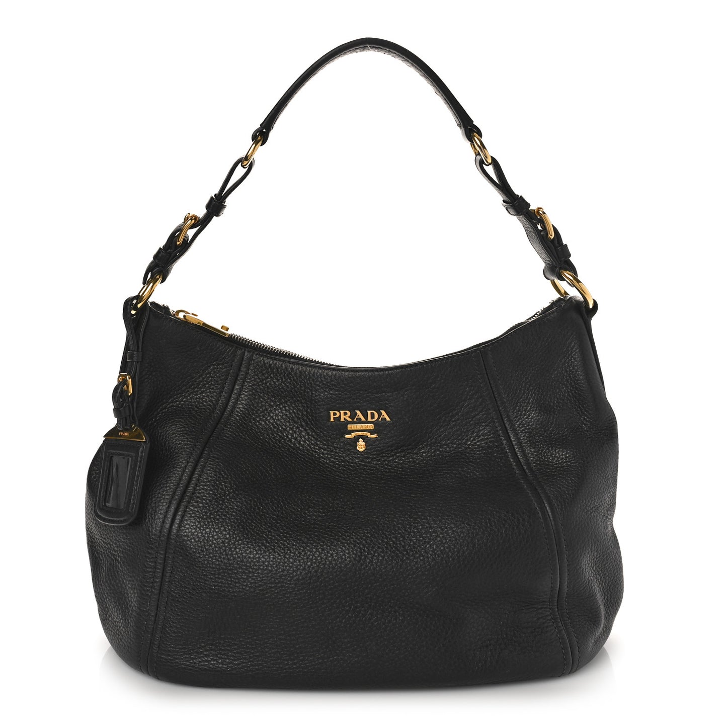 Vitello Daino Hobo Black