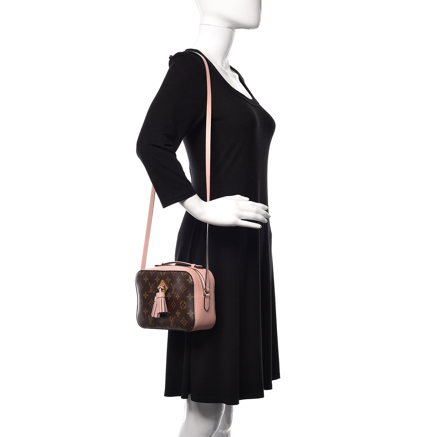 Louis Vuitton Monogram Saintonge Rose Poudre 2 of 9