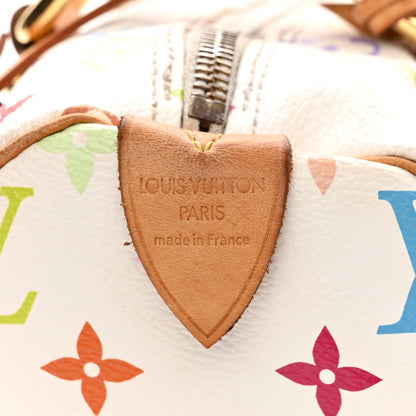 Louis Vuitton Monogram Multicolor Speedy 30 White 6 of 15