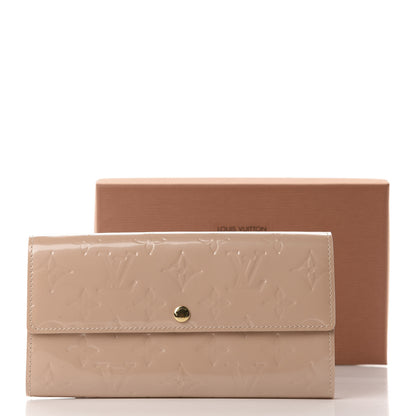 Louis Vuitton Vernis Sarah Wallet Rose Florentin 9 of 9