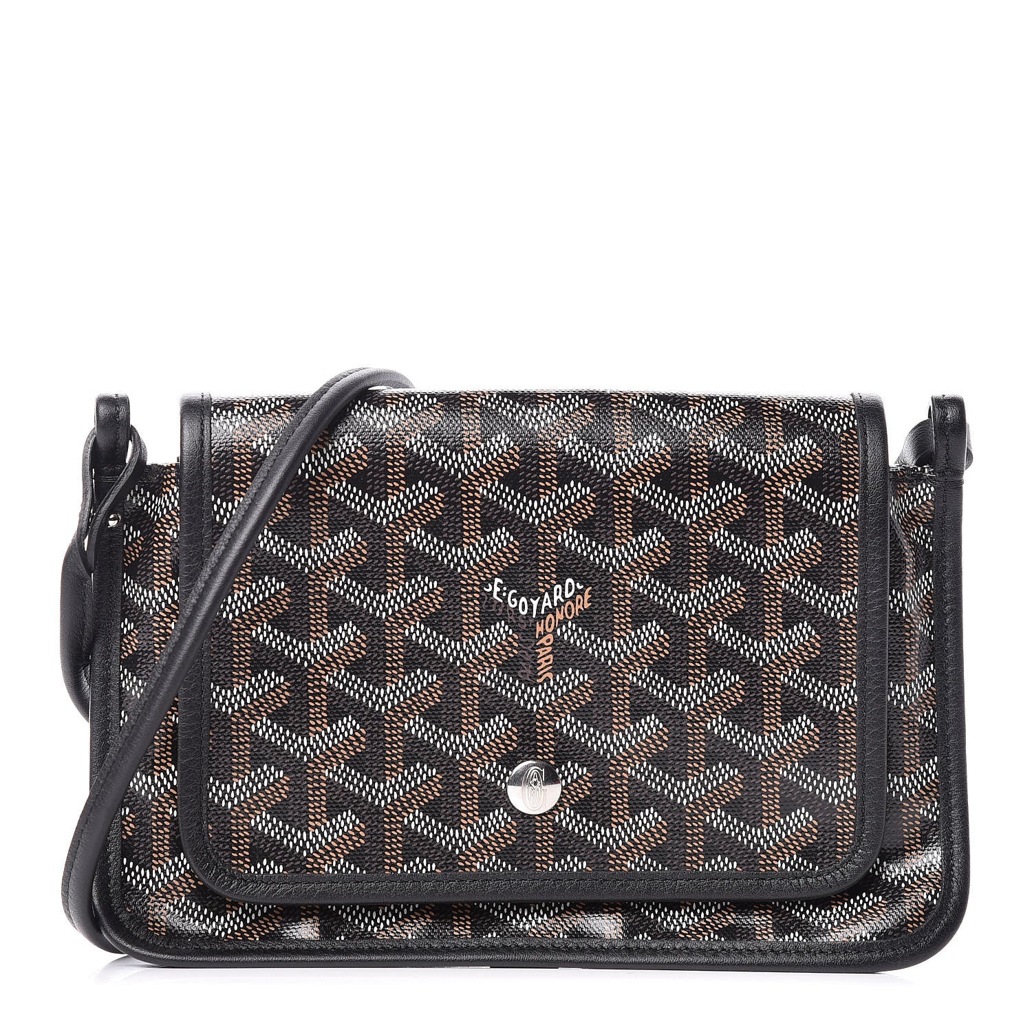 Goyard Goyardine Plumet Wallet Clutch Black 1 of 10