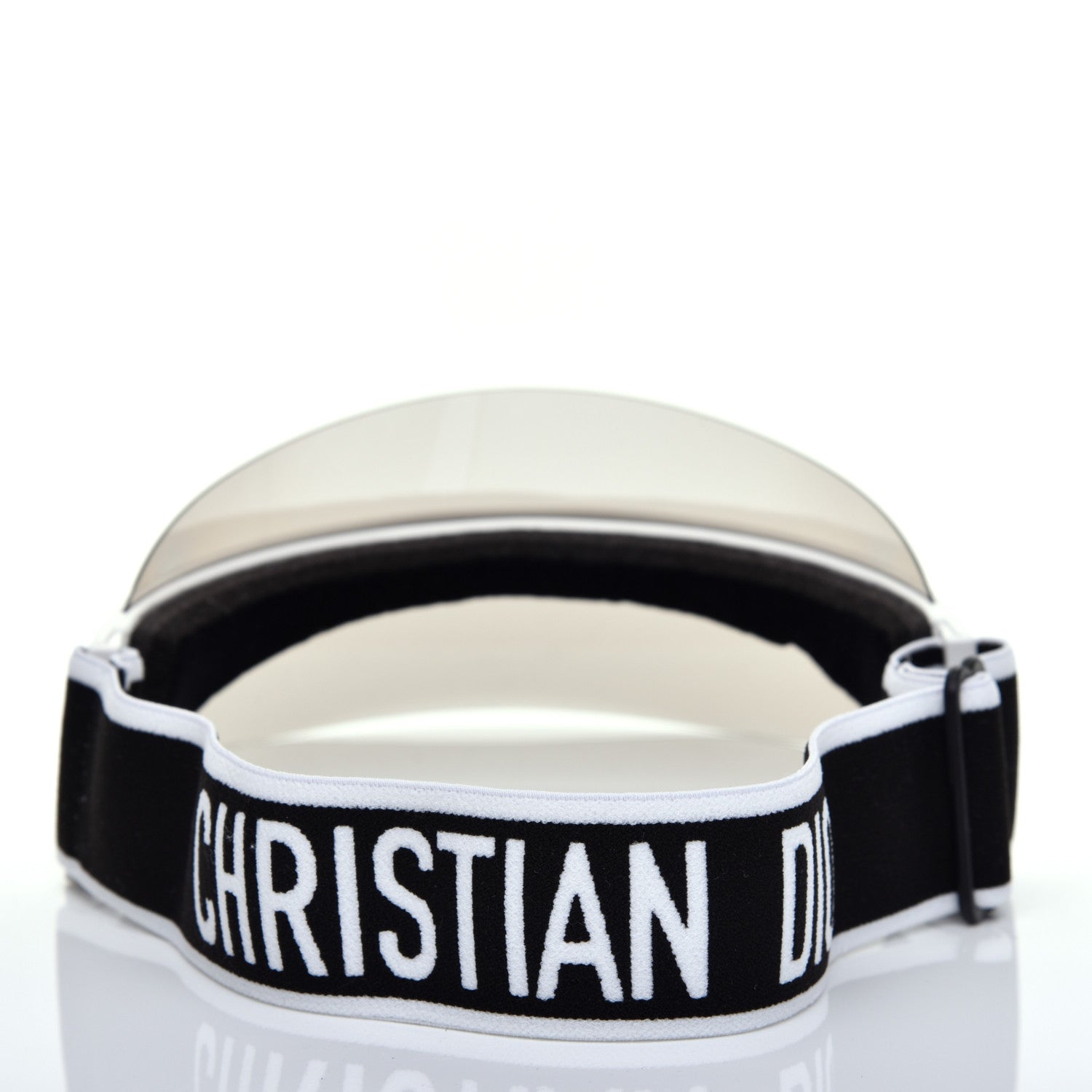 Christian Dior Mirrored DiorClub1 Sun Visor Silver 4 of 8