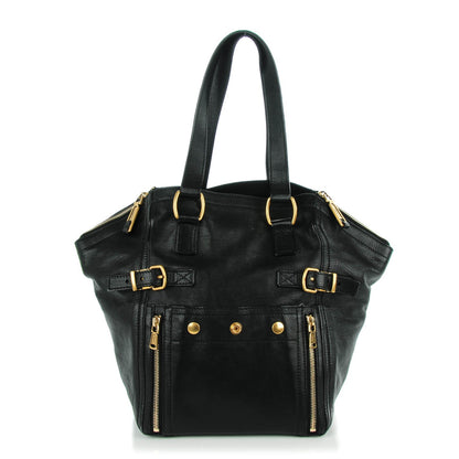 Saint Laurent Calfskin Small Downtown Tote Black 1 of 7