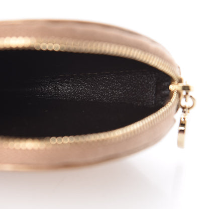 Gucci Monogram Heart Coin Purse Gold 7 of 8