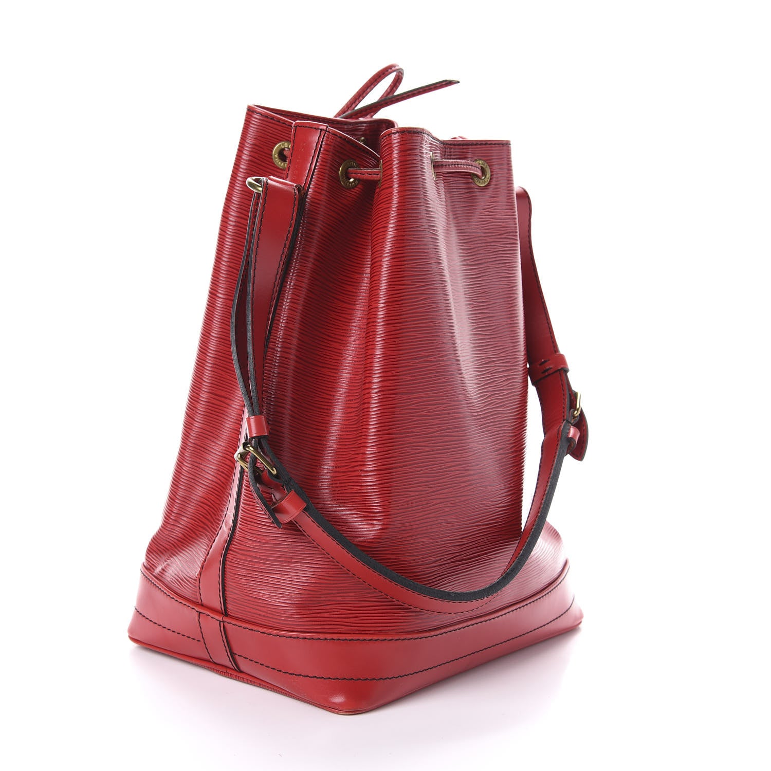 Louis Vuitton Epi Noe Castillan Red 3 of 9