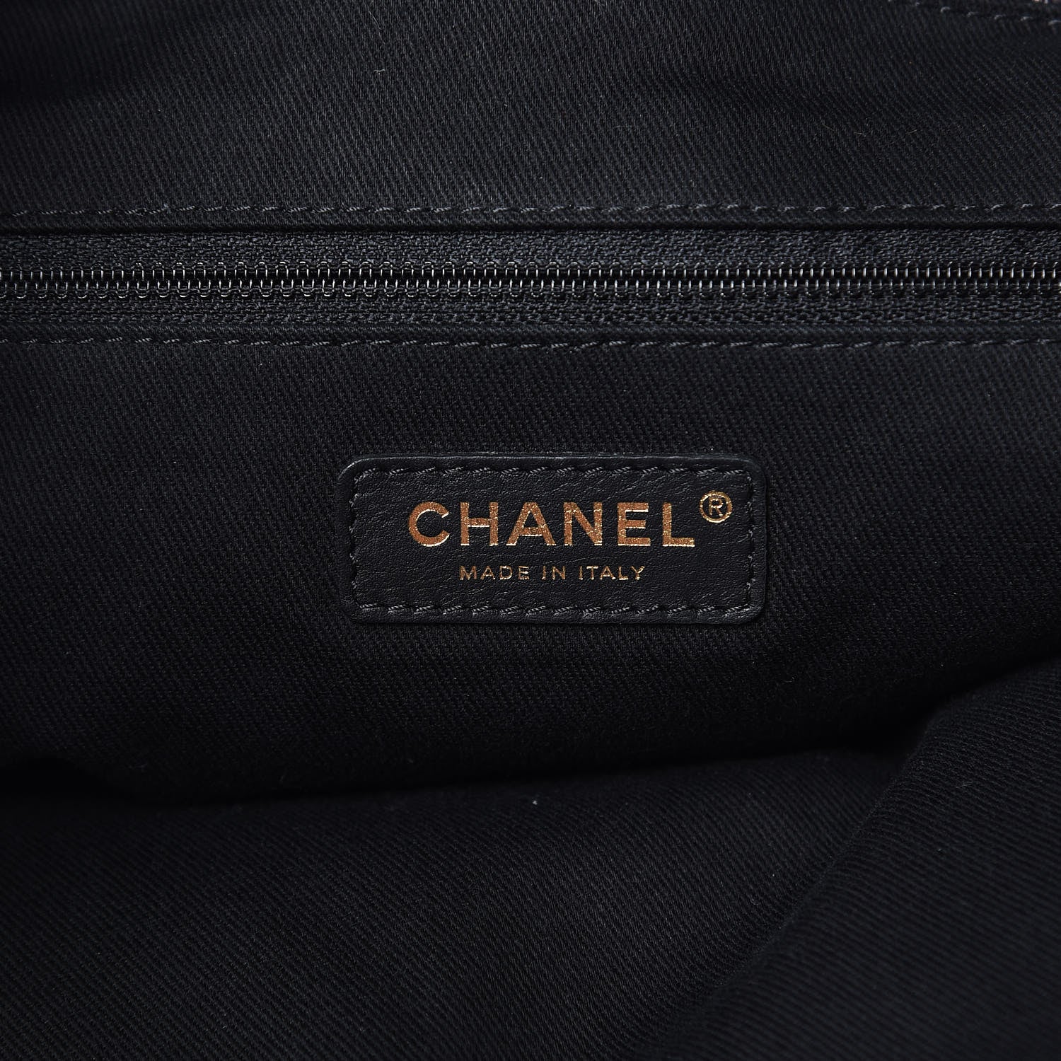 Chanel Woven Straw Raffia Large Deauville Tote Black 6 of 12