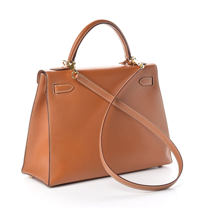 Hermes Chamonix Kelly Sellier 32 Gold 3 of 37