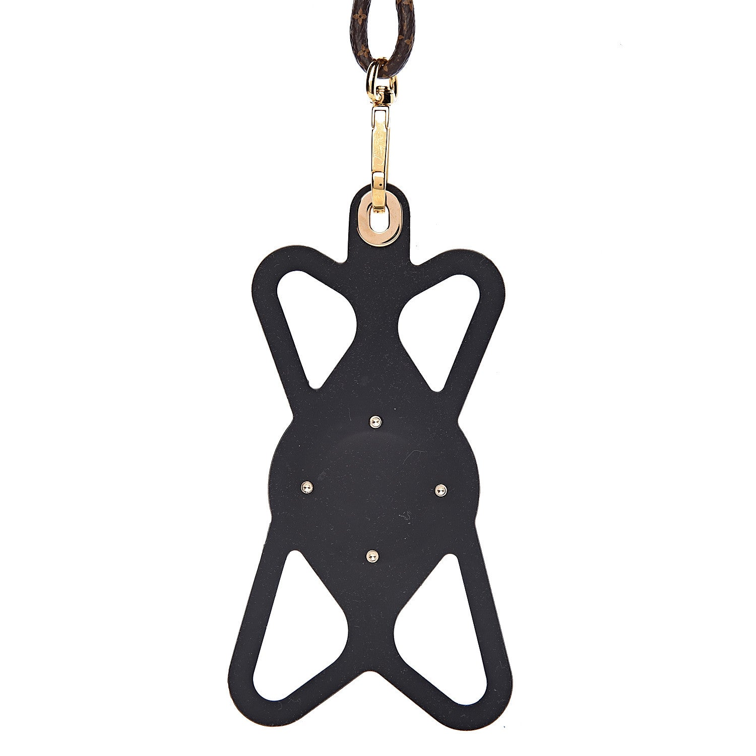 Louis Vuitton Monogram Silicone Louise Phone Holder Black 8 of 8