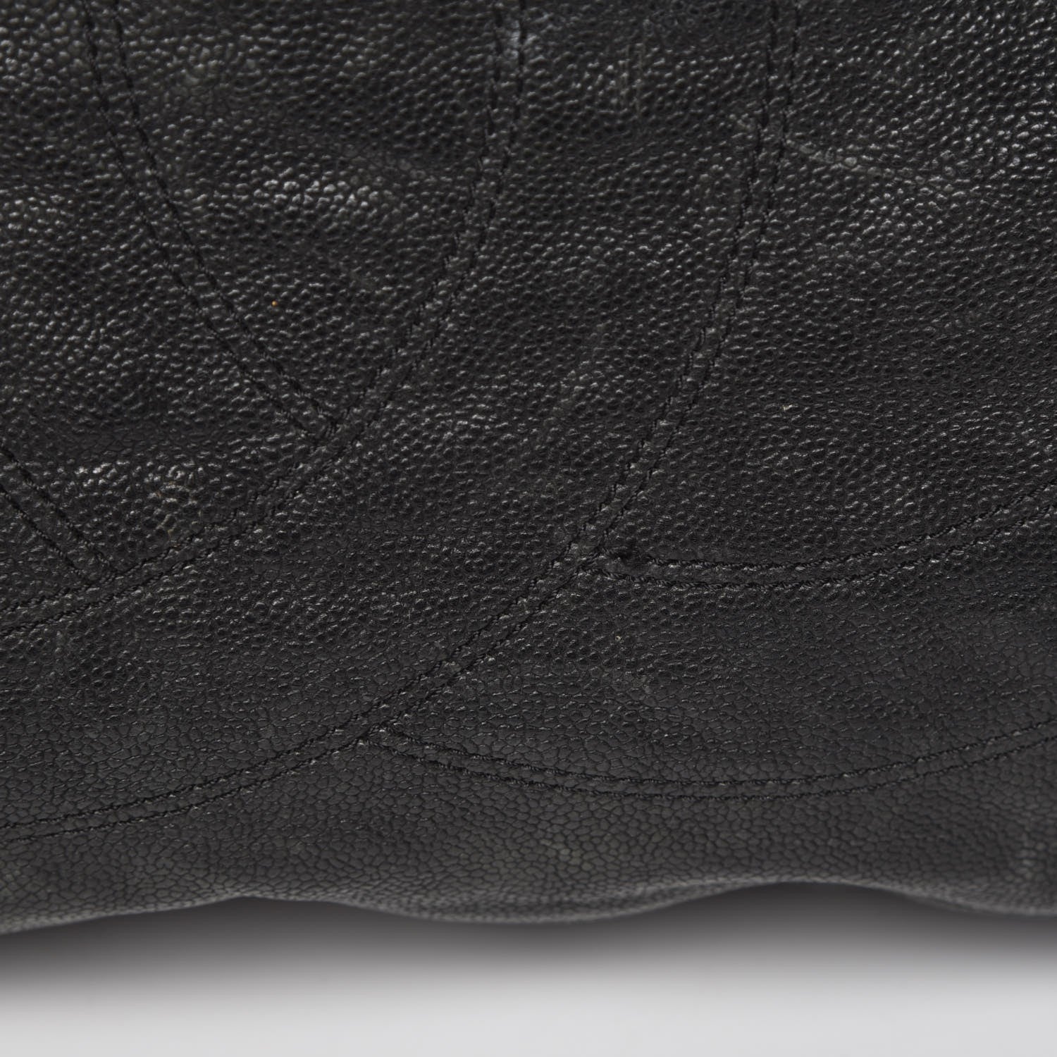 Chanel Distressed Caviar XL Coco Cabas Black 14 of 18