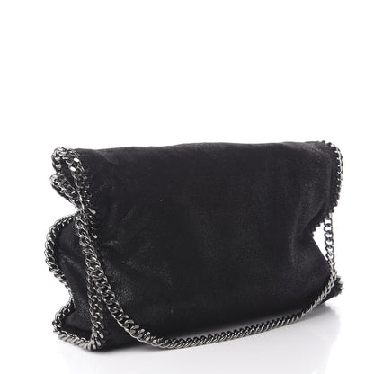 Stella McCartney Shaggy Deer Falabella Fold Over Tote Black 3 of 8