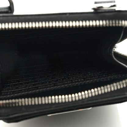 Prada Saffiano Smartphone Case Crossbody Black 5 of 8