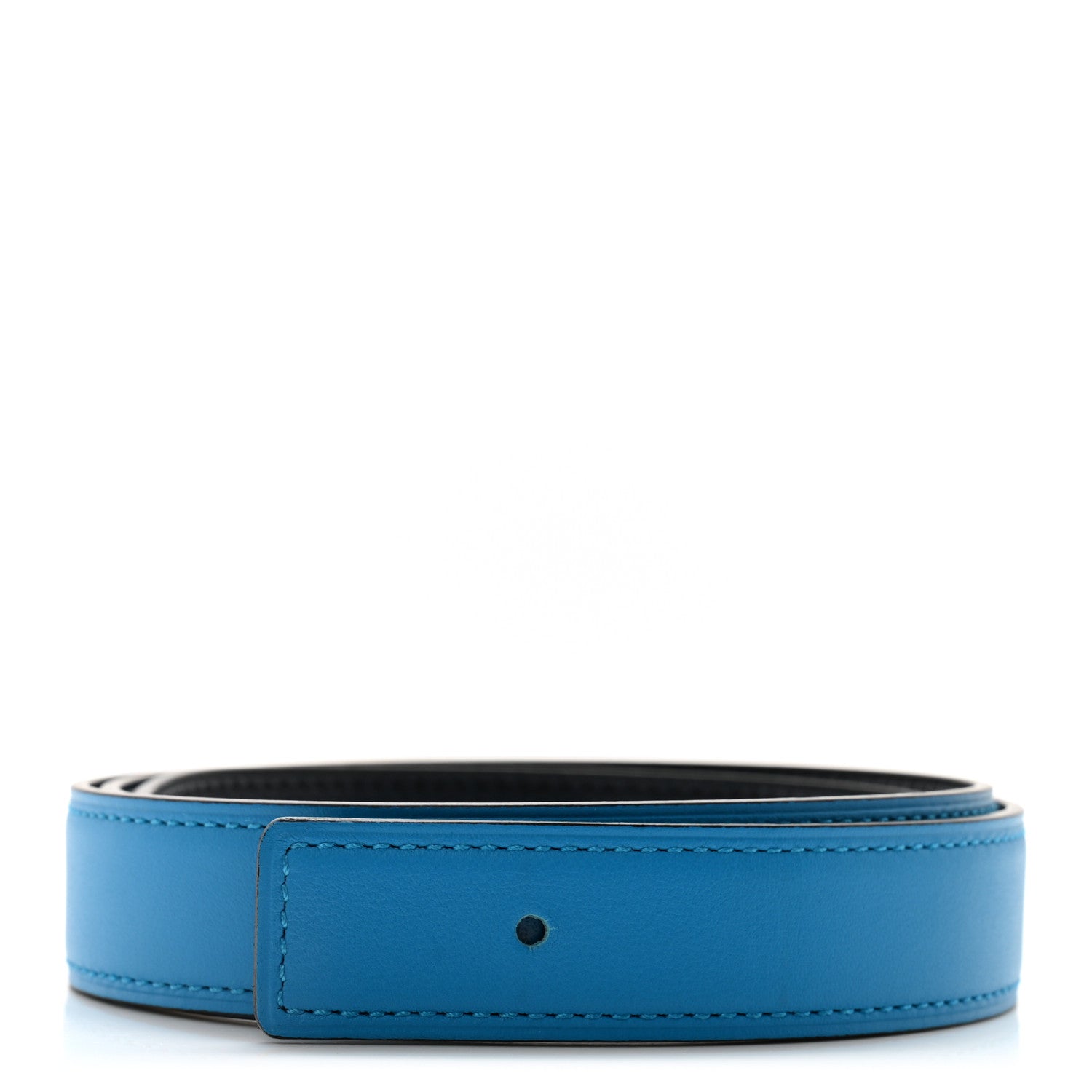 Hermes Swift Epsom 24mm Belt Strap 80 32 Bleu Indigo Bleu Frida 1 of 5
