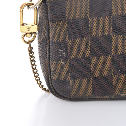 Louis Vuitton Damier Ebene Mini Pochette Accessories 12 of 13