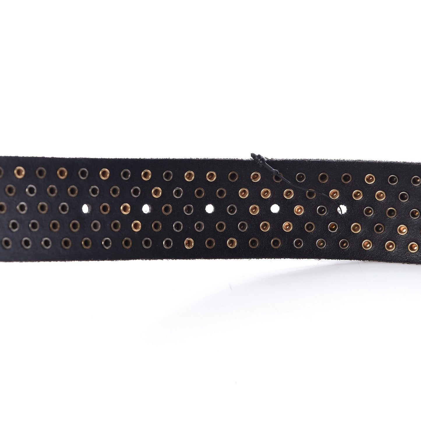 Calfskin Studded Feline Belt 105 42 Black