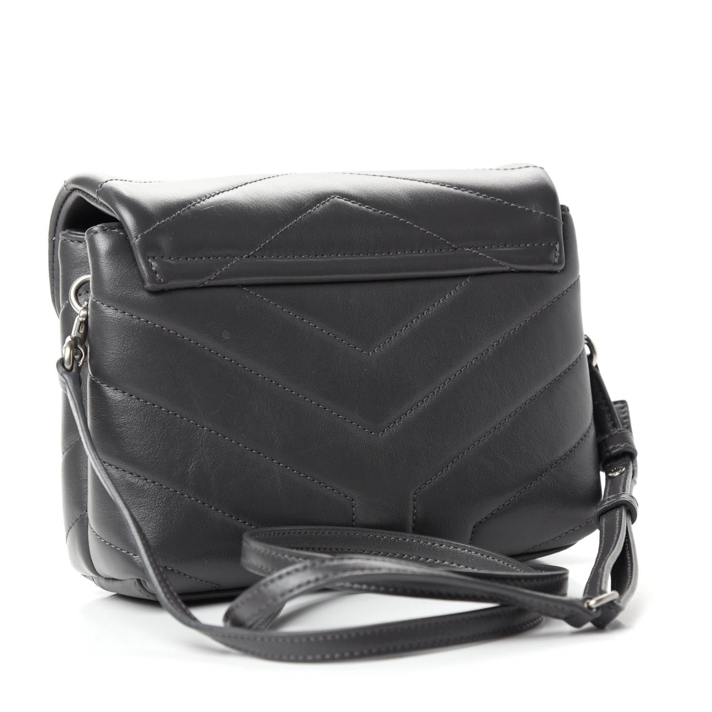 Calfskin Y Quilted Monogram Toy Loulou Crossbody Bag Storm