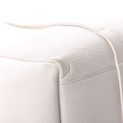 Balenciaga Smooth Calfskin Double Sided Small Everyday Tote Optic White Black 16 of 18