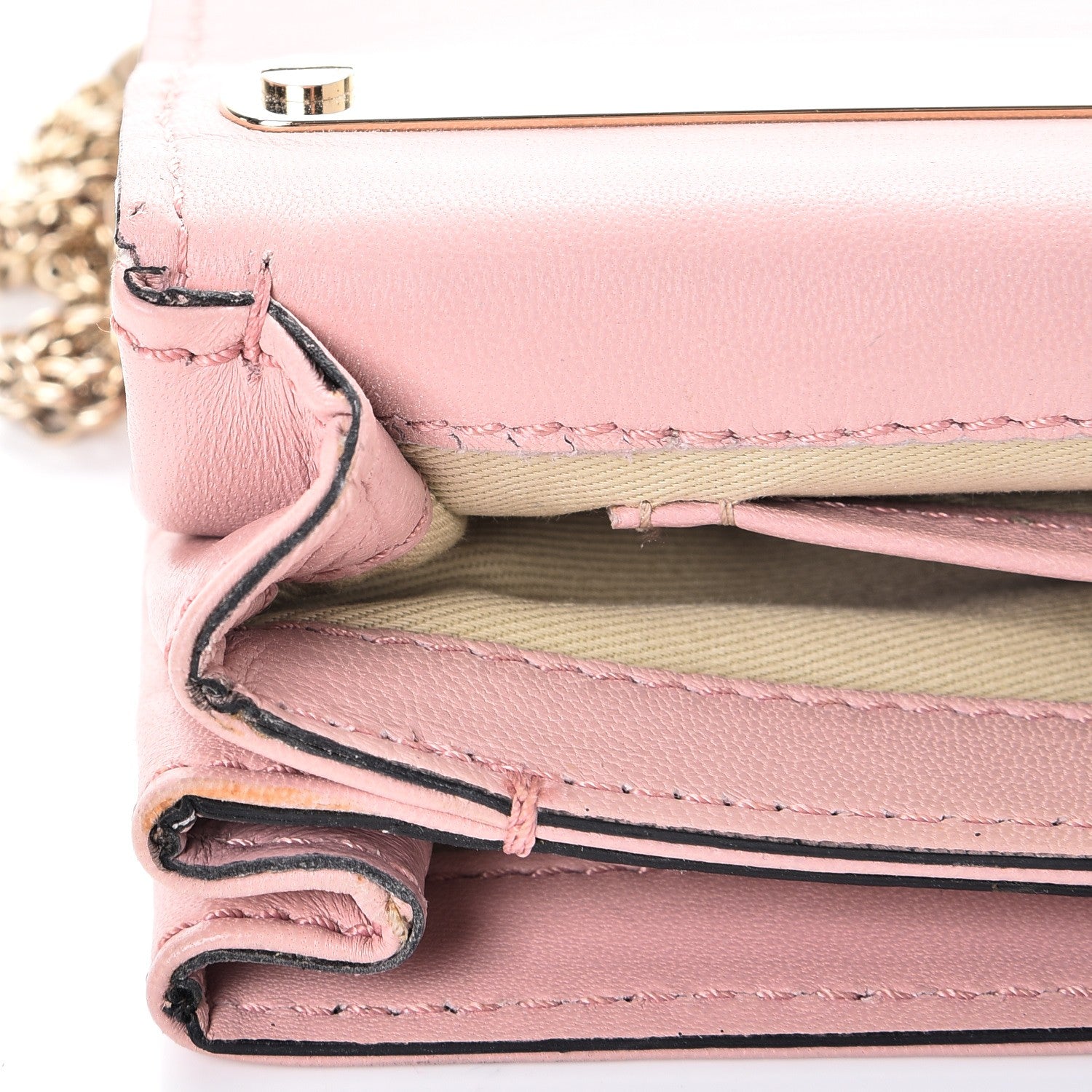 Valentino Garavani Nappa Mini Va Va Voom Shoulder Bag Light Pink 14 of 15