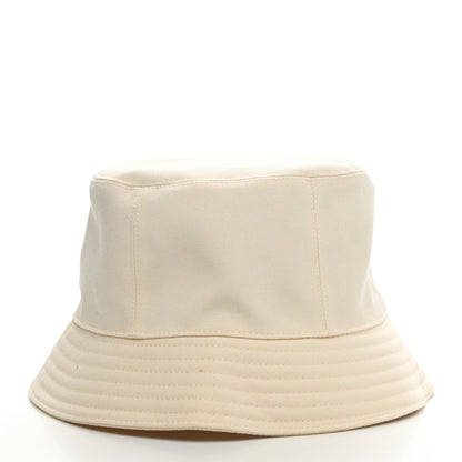 Hermes Cotton Elena Bucket Hat 59 Ecru 4 of 9