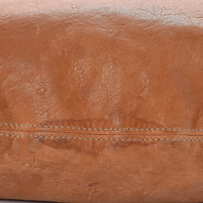 Miu Miu Calfskin Drawstring Tote Cammello 10 of 10