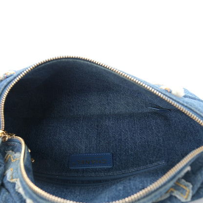 Chanel Denim Sherling Egyptian Waist Bag Blue 6 of 12