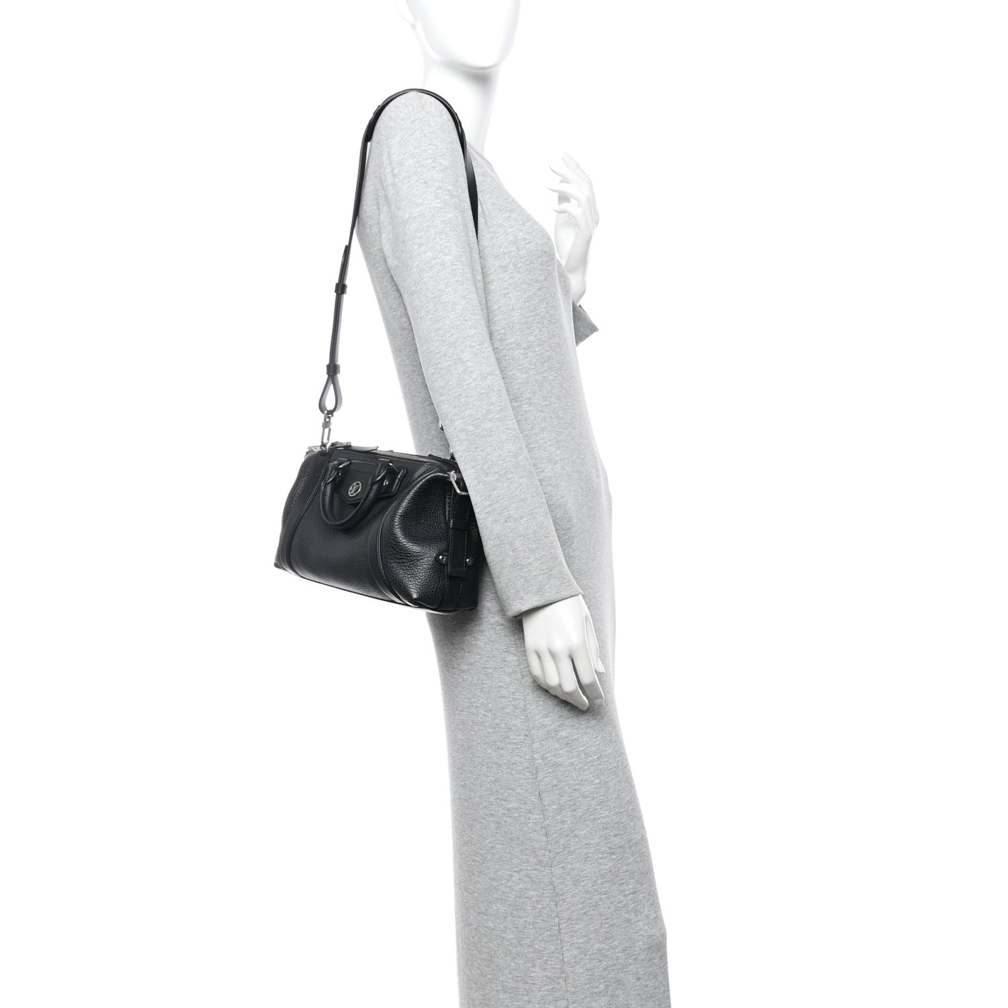 Pixel Lambskin LV Biker PM Black