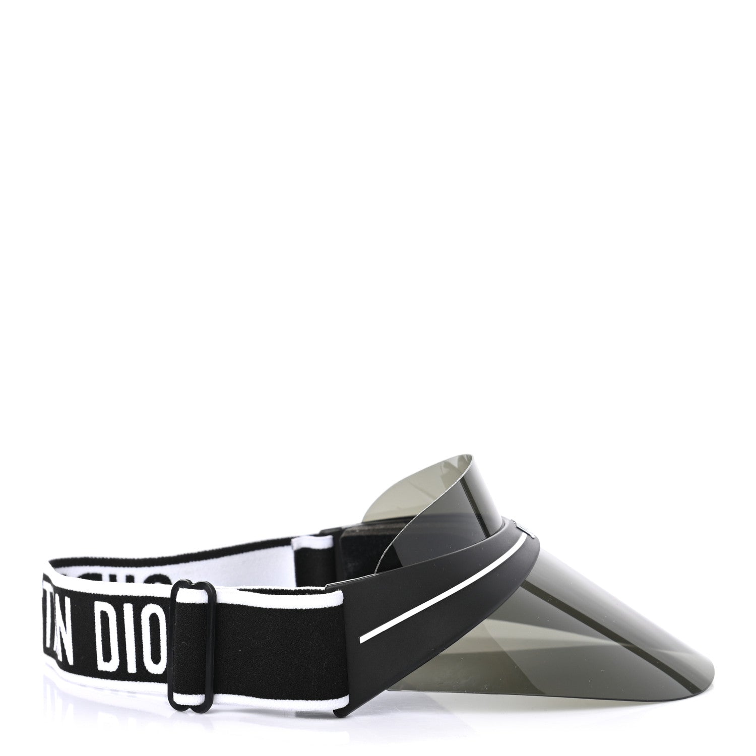Christian Dior Mirrored DiorClub1 Sun Visor Black 5 of 9