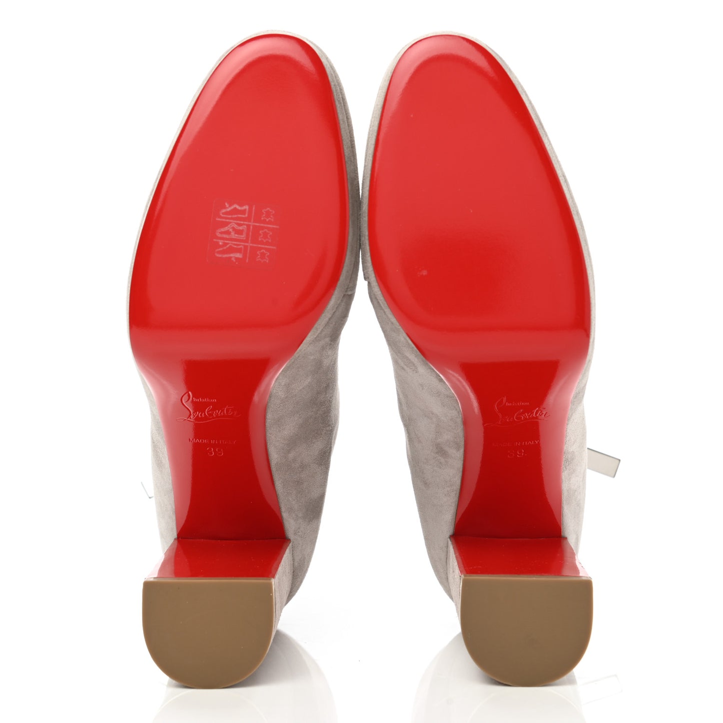 Veau Velours Birgitta 100 Zip Around Ankle Bootie 39 Fume