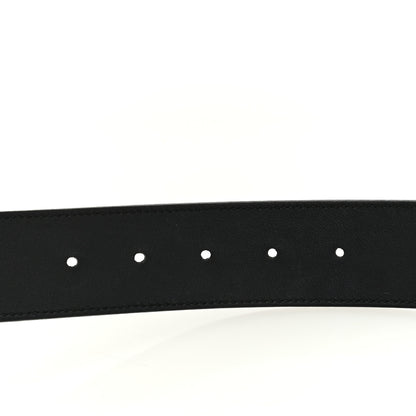 Gucci Textured Calfskin Double G 40mm Belt 90 36 Black 4 of 5