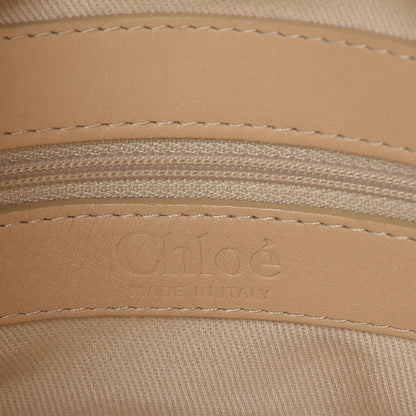 Chloe Python Silverado Shoulder Bag Beige 6 of 8