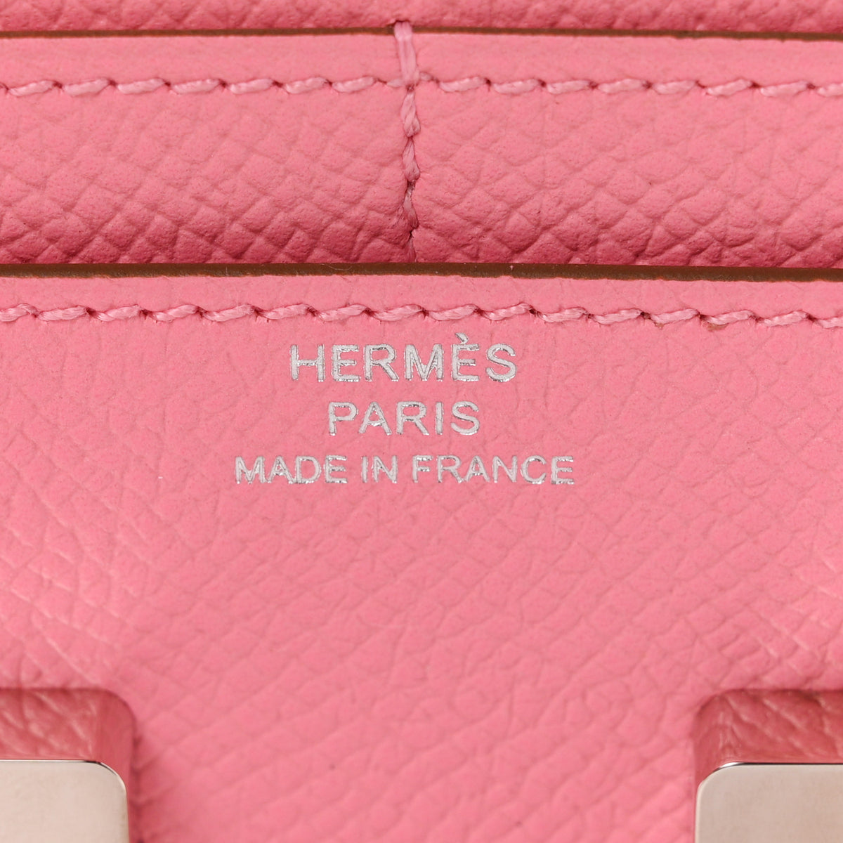 Hermes Epsom Constance Slim Wallet Rose Confetti 6 of 7