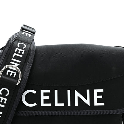 Celine Canvas Small Trekking Messenger Bag Black 9 of 14