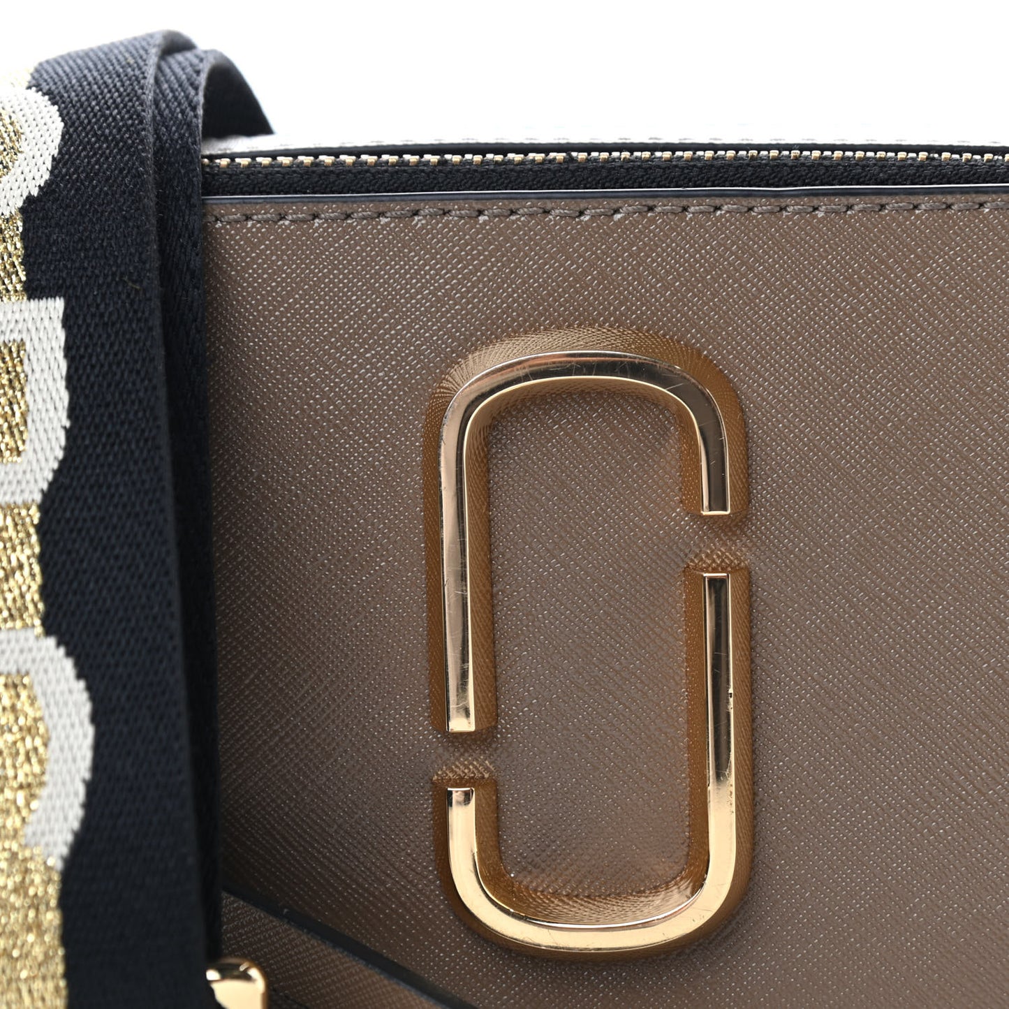 Saffiano Small Snapshot Camera Bag Sandcastle