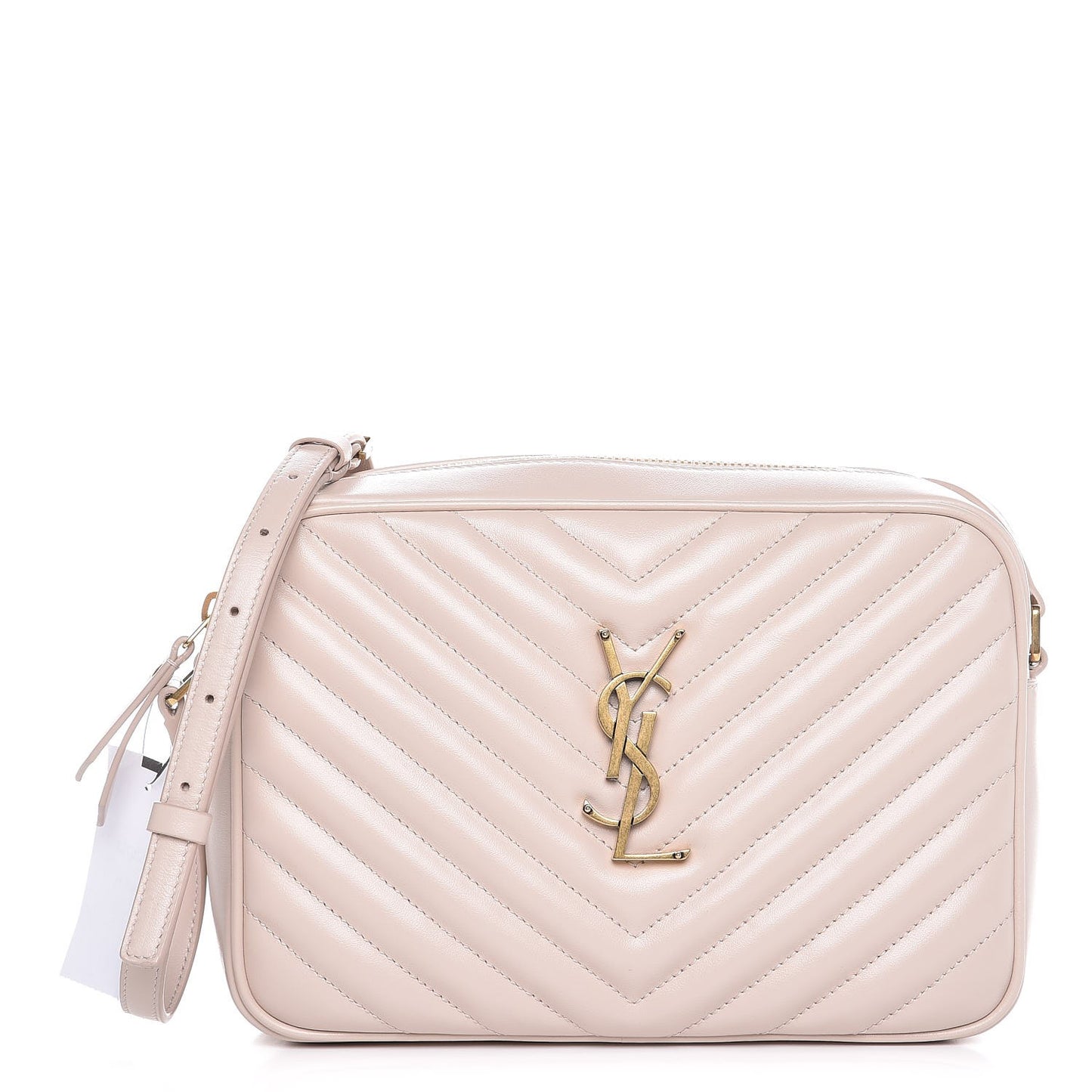 Calfskin Matelasse Monogram Lou Camera Bag Washed Light Pink