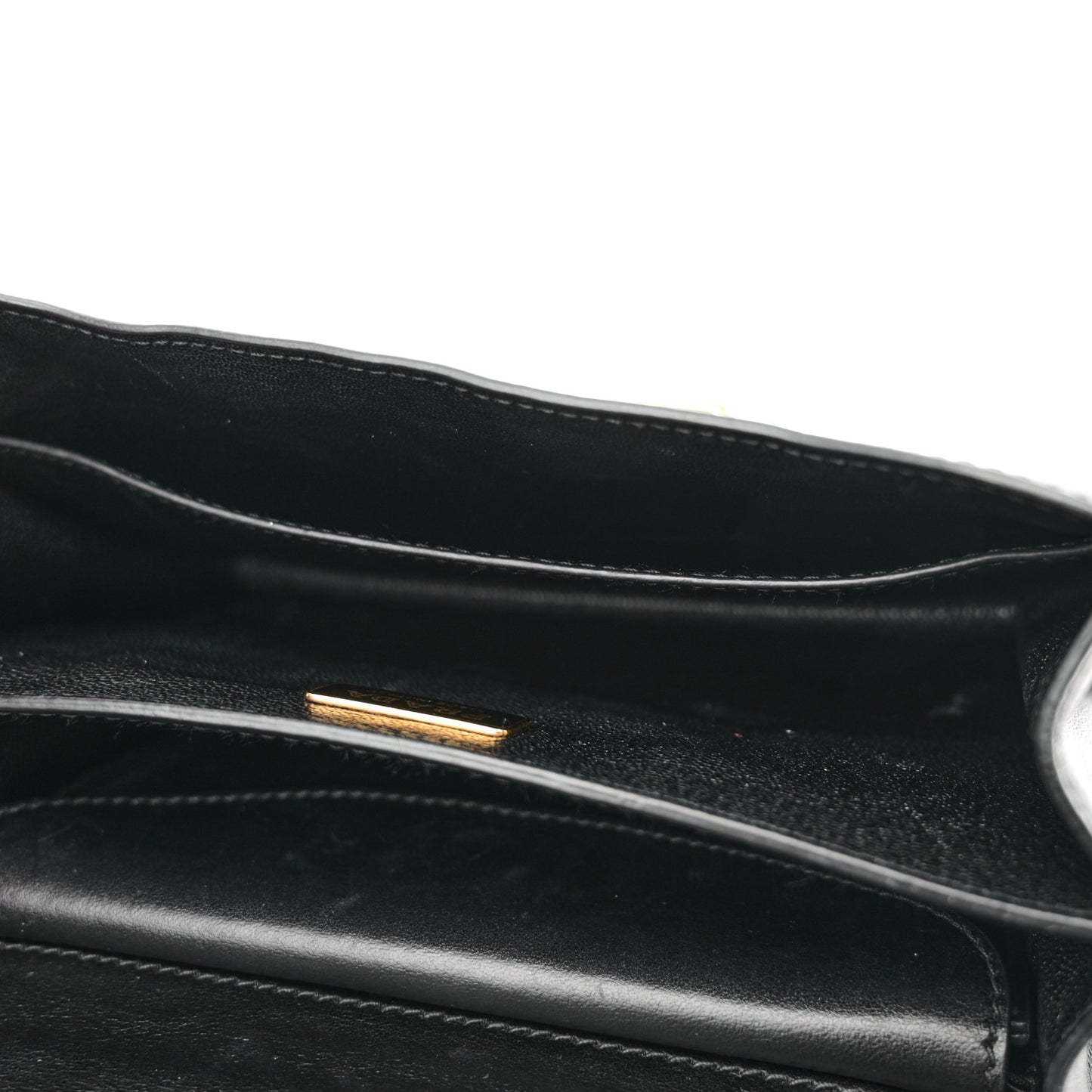 City Calf Saffiano Cahier Bag Black