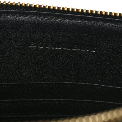 Burberry House Check Derby Peyton Crossbody Clutch Bag Black 6 of 8