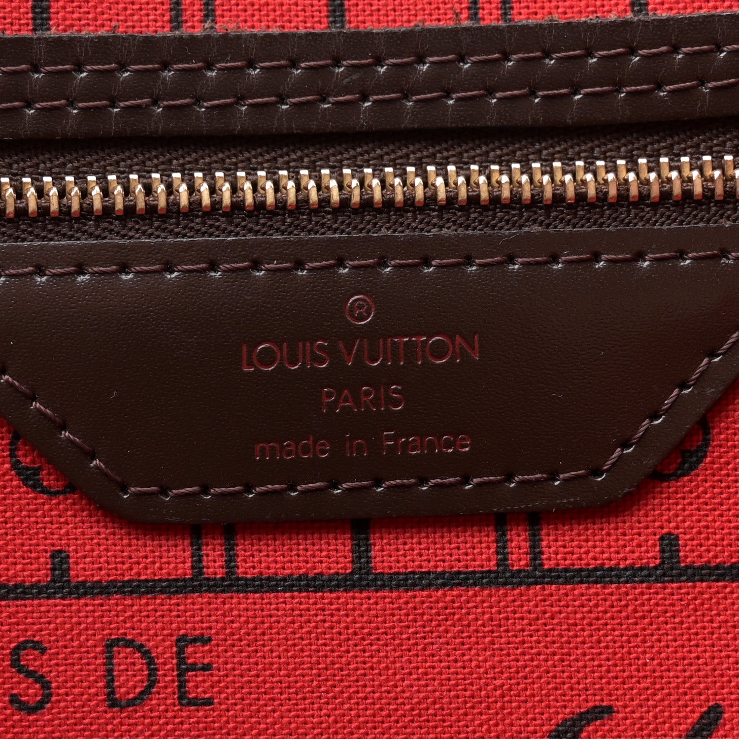 Louis Vuitton Damier Ebene Neverfull PM 6 of 10