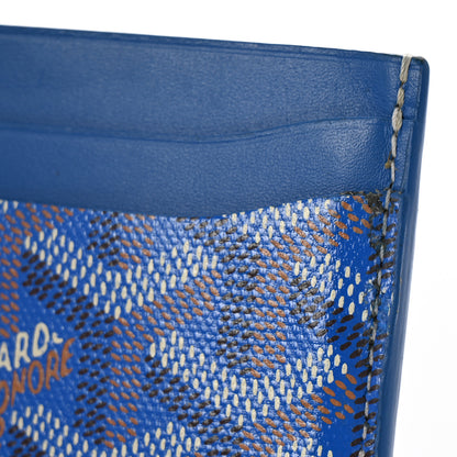 Goyard Goyardine Saint Sulpice Card Holder Sky Blue Sky Blue 9 of 10