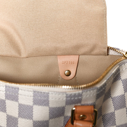 Louis Vuitton Damier Azur Speedy Bandouliere 30 7 of 10